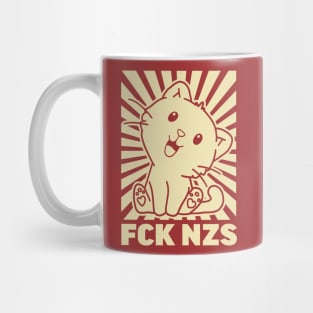 FCK NZS cute kawaii funny cat fcknzs Mug